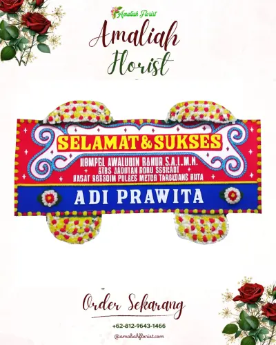 Karangan Bunga Ucapan Selamat cibareno
